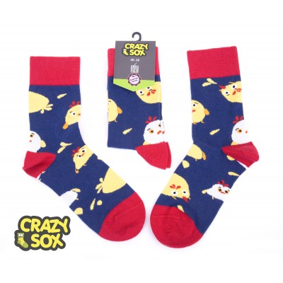 ЧОРАПИ ДАМСКИ CRAZY SOX ПИЛЕ № 35-39 ЧИФТ