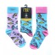 ЧОРАПИ ДЕТСКИ CRAZY SOX ЕДНОРОГ № 25-29 ЧИФТ